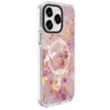 Dėklas Evelatus iPhone 15 Pro Max PC+TPU ar MagSafe Pielāgota Druka Rozā