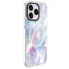 Dėklas Evelatus Apple iPhone 15 Pro PC+TPU With MagSafe Customized Print Marble Violetinė