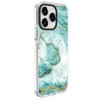 Dėklas Evelatus Apple iPhone 15 Pro PC+TPU With MagSafe Customized Print Mėlyna Marble