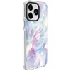 Dėklas Evelatus Apple iPhone 15 Pro PC+TPU With MagSafe Customized Print Marble Violetinė