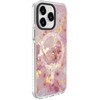 Dėklas Evelatus Apple iPhone 15 Pro PC+TPU With MagSafe Customized Print Marble Rožinė