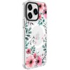 Dėklas Evelatus iPhone 15 Pro PC+TPU ar MagSafe pielāgotu drukāšanu caurspīdīgs