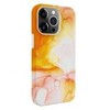 Dėklas Evelatus Premium Silikona Vāciņš iPhone 15 Pro Ar Personalizētu Oranžu Druku Mīksta Pieskāriena Apdare Slim Šoka Pretestība
