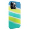 Dėklas Evelatus Apple iPhone 15 Pro Silicone case Multi-Colored Geltona Žalias