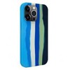 Dėklas Evelatus Apple iPhone 15 Pro Silicone case Multi-Colored Mėlyna