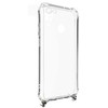 Dėklas Evelatus Apple iPhone 6/6S Silicone Transparent with Necklace TPU Strap Sidabrinis