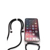 Dėklas Evelatus Apple iPhone X/XS Case with rope Juodas Transparent