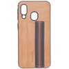 Dėklas Evelatus Samsung A40 Cubit Plastic Brown