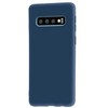 Evelatus Samsung Galaxy S10+ Nano Silikoninis dėklas Soft Touch TPU Dark Mėlyna