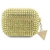 Guess dėklas, skirtas AirPods Pro 2 GUAP2HDGTPD auksinis Rhinestone Triangle Charm