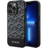Apple iPhone 14 Pro Guess dėklas GCube Stripes MagSafe (GUHMP14LHGCFSEK) juodos spalvos