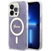 Dėklas GUESS GUHMP14LH4STU IPHONE 14 PRO 6.1 "PURPLE/PURPLE HARDCASE 4G MAGSAFE