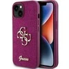 Apple iPhone 15 Guess dėklas Glitter Script Big 4G (Guhcp15shg4sgu) violetinės spalvos