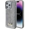 Apple iPhone 15 Pro Guess dėklas Sequin Script Metal (GUHCP15LPSFDGSS) sidabrinės spalvos