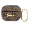Dėklas Guess - Guess 4G Script PC/PU Case for AirPods Pro Brown