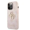 Dėklas GUHCP13L4GMGPI Guess PU 4G Metal Logo Case for iPhone 13 Pro Rožinė