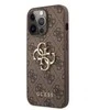 Dėklas GUHCP13L4GMGBR Guess PU 4G Metal Logo Case for iPhone 13 Pro Brown