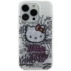 Apple iPhone 13 / 14 / 15 Hello Kitty dėklas IML Kitty On Bricks Graffiti (HKHCP15SHDGPHT) baltos spalvos