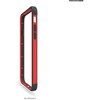Dėklas Hoco Apple iPhone 6 Coupe Series Double-Color Bracket bumper Raudona