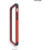Dėklas Hoco Apple iPhone 6 Coupe Series Double-Color Bracket bumper Raudona