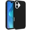 Hurtel Multiple Color Wheat Bran Apple iPhone 16 Pro Max – dėklas telefonui juodos spalvos
