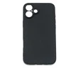 Hurtel Soft Apple iPhone 16 – dėklas telefonui juodos spalvos