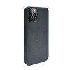 Dėklas iLike Apple iPhone 12 / 12 Pro Silicone plastikas case Eco Print Design Juodas
