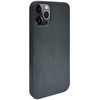 Dėklas iLike Apple iPhone 12 Pro Max Silicone plastikas case Eco Print Design Juodas