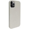 Dėklas iLike Apple iPhone 12 Pro Max Silicone plastikas case Eco Print Design Baltas