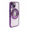 Dėklas iLike Apple iPhone 13 IH MAGSAFE HIDDEN STAND COVER Violetinė
