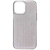 Dėklas iLike Apple iPhone 13 Silicone case Shine Transparent Juodas