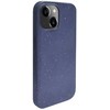 Dėklas iLike Apple iPhone 13 Silicone plastikas case Eco Print Design Mėlyna