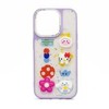 Dėklas iLike Apple iPhone 14 EPOXY CARTOON COVER Violetinė