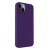 Dėklas iLike Apple iPhone 14 Nano Silicone case Deep Violetinė