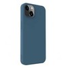 Dėklas iLike Apple iPhone 14 Nano Silicone case Midnight Mėlyna