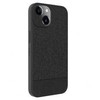 Dėklas iLike Apple iPhone 14 Plastic Leather Back Cover Juodas