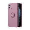 Dėklas iLike Apple IPHONE 14 PRO MAX SILICONE RING Violetinė