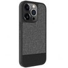 Dėklas iLike Apple iPhone 14 Pro Plastic Leather Back Cover Gray