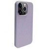 Dėklas iLike Apple iPhone 14 Pro Silicone plastikas case Eco Print Design Flower Violetinė