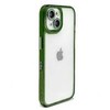 Dėklas iLike Apple iPhone 14 STARS LENS ACRYLIC COVER Žalias