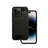 Dėklas iLike Topt Galinis dangtelis CARBON skirtas Apple iPhone 14 Pro juodos spalvos