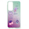 Dėklas iLike Samsung Galaxy A35 EPOXY CARTOON COVER Light Žalias