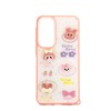 Dėklas iLike Samsung Galaxy A55 EPOXY CARTOON COVER Baltas Rožinė