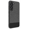 Dėklas iLike Samsung Galaxy S23 Plus Plastic Leather Back Cover Gray