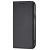 iLike Hurtel Magnet Card dėklas skirtas Samsung Galaxy S23 Ultra, juodas