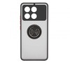 Dėklas iLike Xiaomi Poco X6 Pro Hybrid Case With Ring Juodas