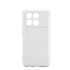 Dėklas iLike Xiaomi Poco X6 Pro Nano silicone case Sidabrinis