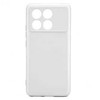 Dėklas iLike Xiaomi Poco X6 Pro Nano silicone case Sidabrinis
