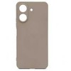 Dėklas iLike Xiaomi Redmi 13C 4G / Poco C65 Nano silicone case Sidabrinis