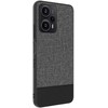 Dėklas iLike Xiaomi Redmi Note 12 / Poco X5 Plastic Leather Back Cover Gray